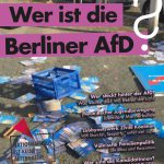 Antifa-Tresen 3.8.16 und Vortrag zur Berliner AfD