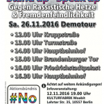 Entschlossen, offensiver Tag! 26.11.16